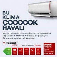 Vessen VTXN25B A++ 9.000 BTU Sezonsal Inverter Klima  DAİKİN Servis Güvencesi 