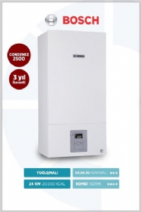 BOSCH CONDENS 2500 W 24KW ErP 20.726 kcal/h YOĞUŞMALI  