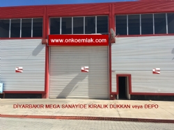 Kiralık Dükkan Diyarbakır Mega Sanayi