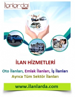 İlan Vermek İçin Yanındayız!